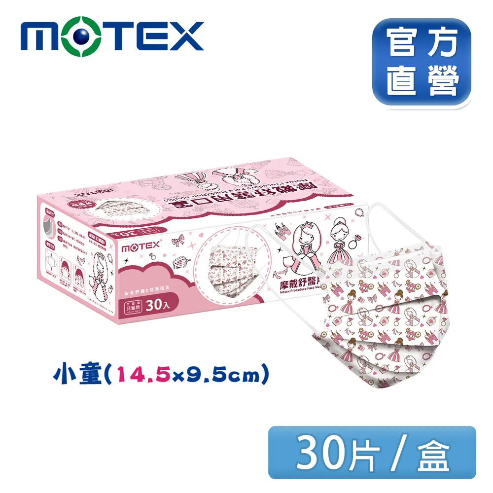 【MOTEX 摩戴舒】兒童專用醫用口罩 綠色(50片/盒) 歷史價格詳細信息