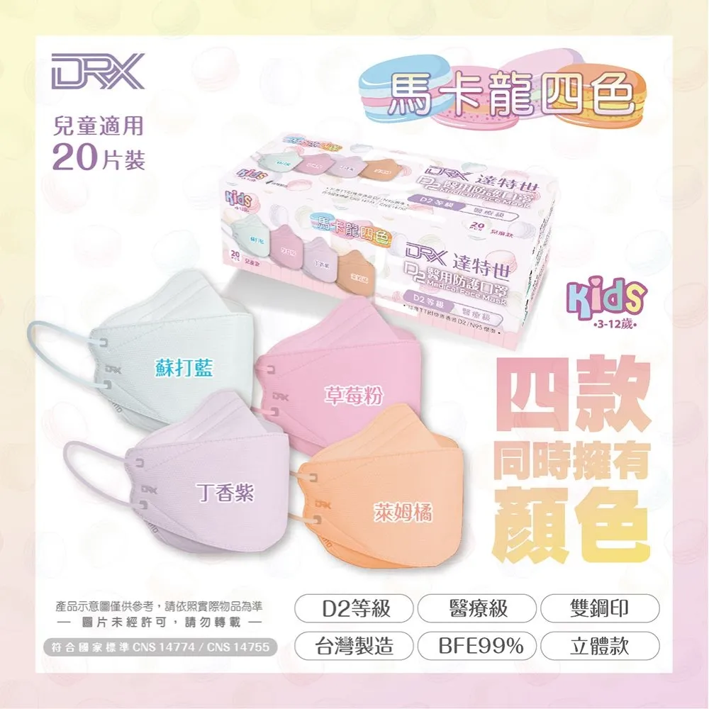 達特世 4D立體醫療口罩 D2等級(類N95)【佳瑪】 歷史價格詳細信息