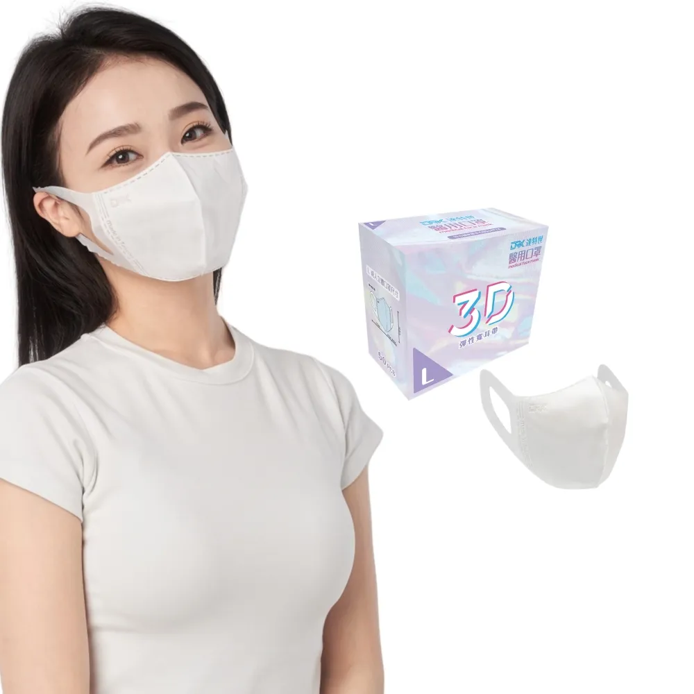 【DRX 達特世】醫用口罩成人立體(淺藍50片/盒) 歷史價格詳細信息