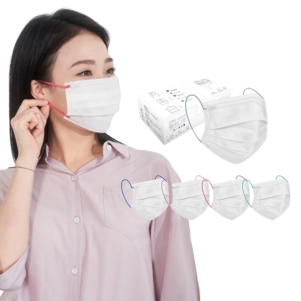 【DRX 達特世】平面滿版成人醫用口罩 午茶四色(各5片共20片) 歷史價格詳細信息