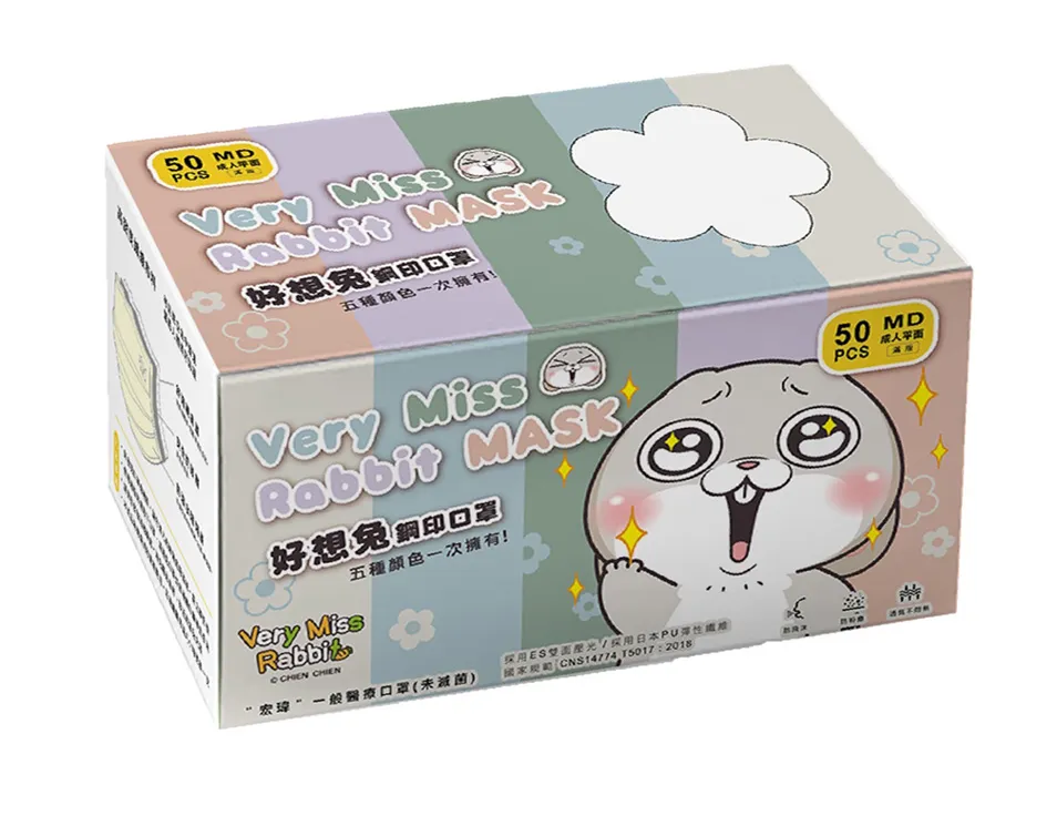 【宏瑋】好想兔聯名款純水濕紙巾8抽(4包/串)；144串組 歷史價格詳細信息