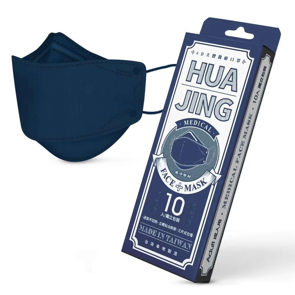 華淨醫用口罩-4D立體醫療口罩-銀河灰-成人用 (10片/盒) 歷史價格詳細信息
