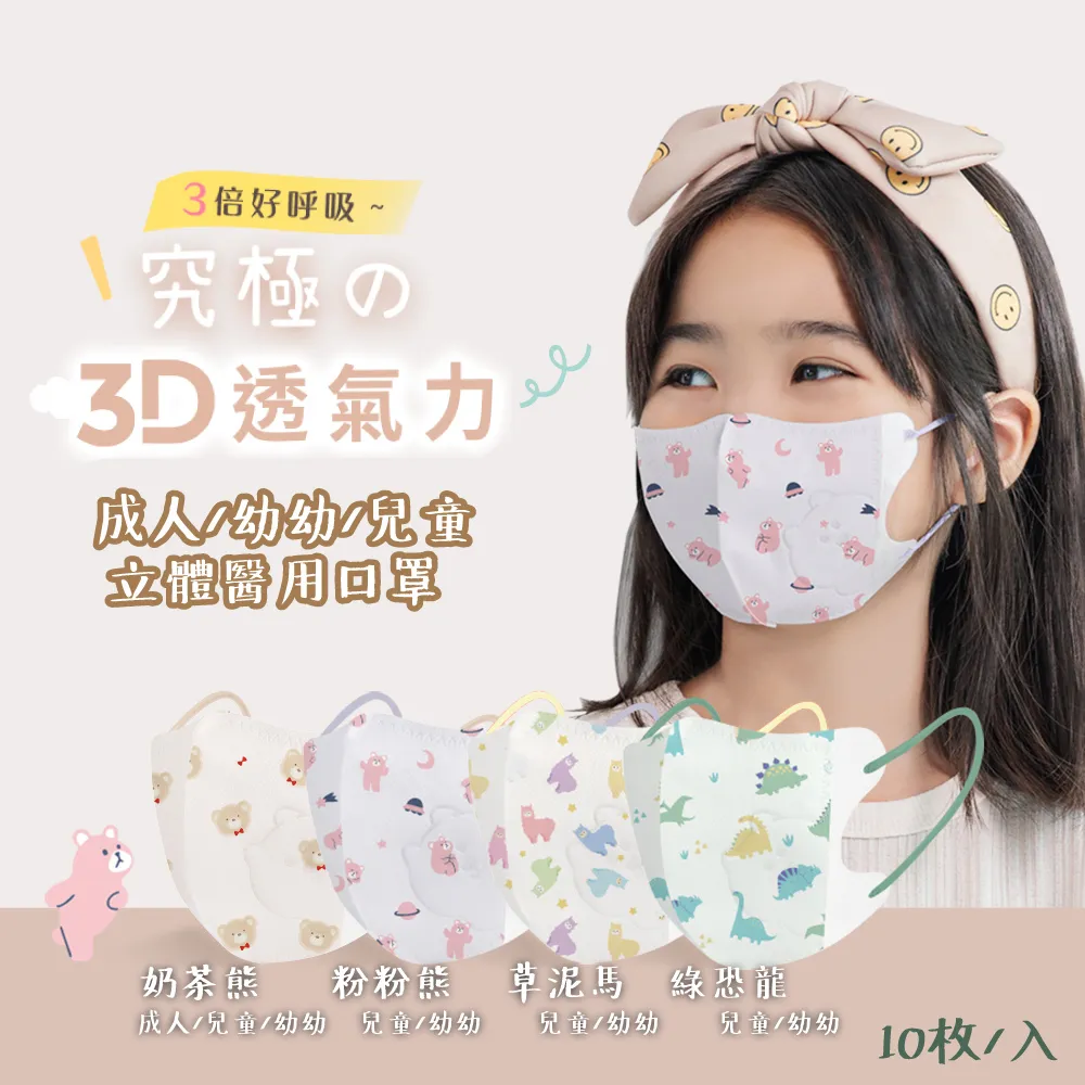 幸福物語 3D立體醫用口罩(10枚入)寶寶 款式可選 【小三美日】 DS010657 歷史價格詳細信息