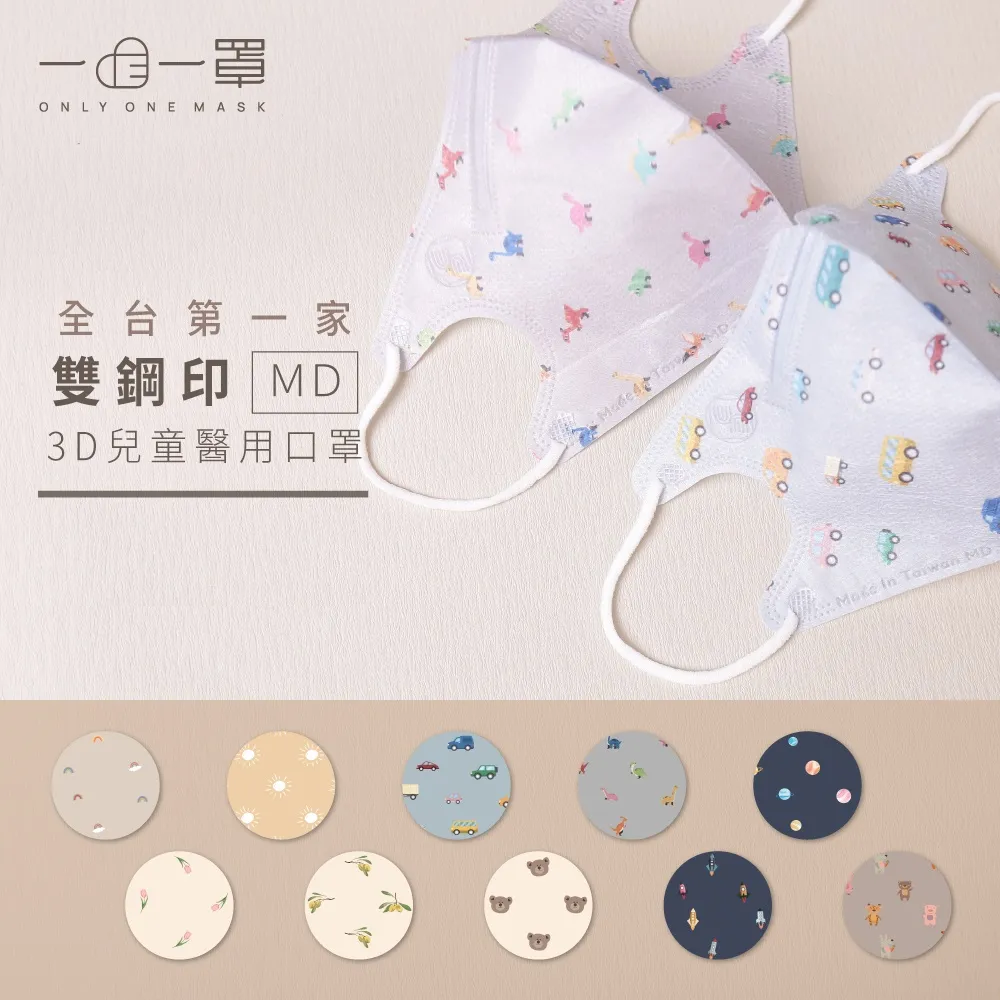 易廷 小童3D醫用口罩～風靡日本Kuroro聯名款(彩虹千鳥│10入/袋) 歷史價格詳細信息