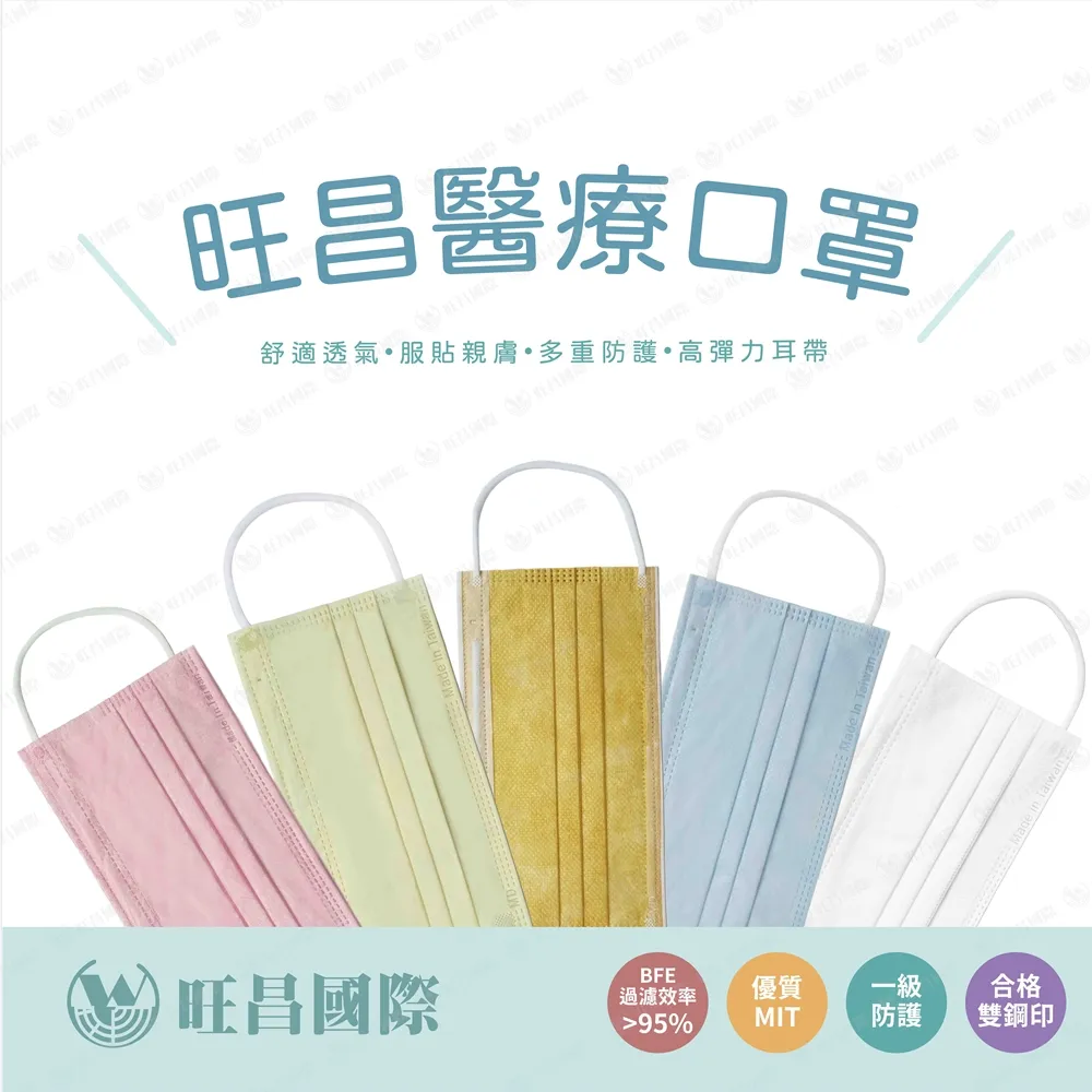 旺昌立體醫用口罩(未滅菌) 成人立體 10入-薰衣紫 歷史價格詳細信息