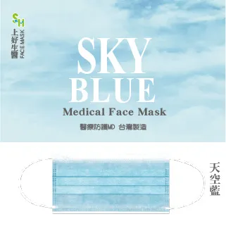 【上好生醫】成人｜天空藍｜50入裝 醫療防護口罩 歷史價格詳細信息