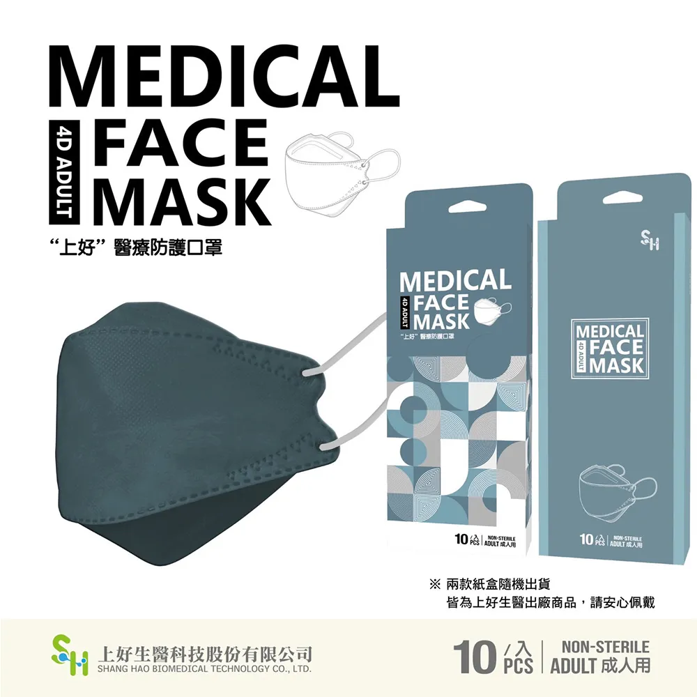 【上好生醫】成人立體｜鵝黃｜10入裝 醫療防護口罩 歷史價格詳細信息