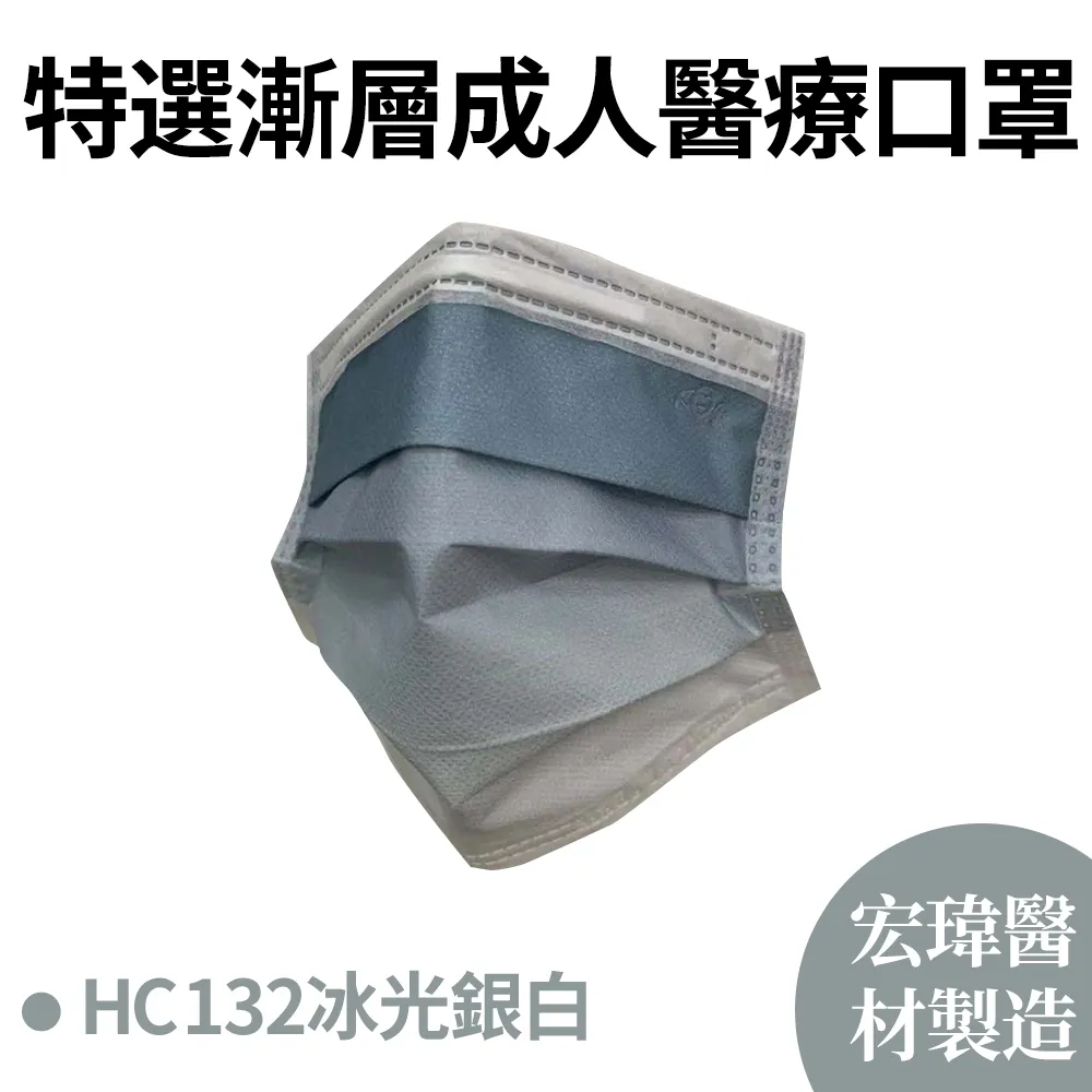 【宏瑋】特選極品漸層醫療用口罩 清幽抹綠 30片/盒 歷史價格詳細信息