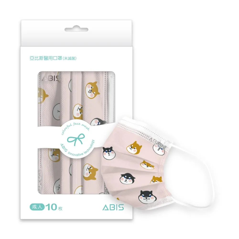 ABIS【亞比斯醫用口罩｜成人】黑柴奧嘟嘟-10入 歷史價格詳細信息
