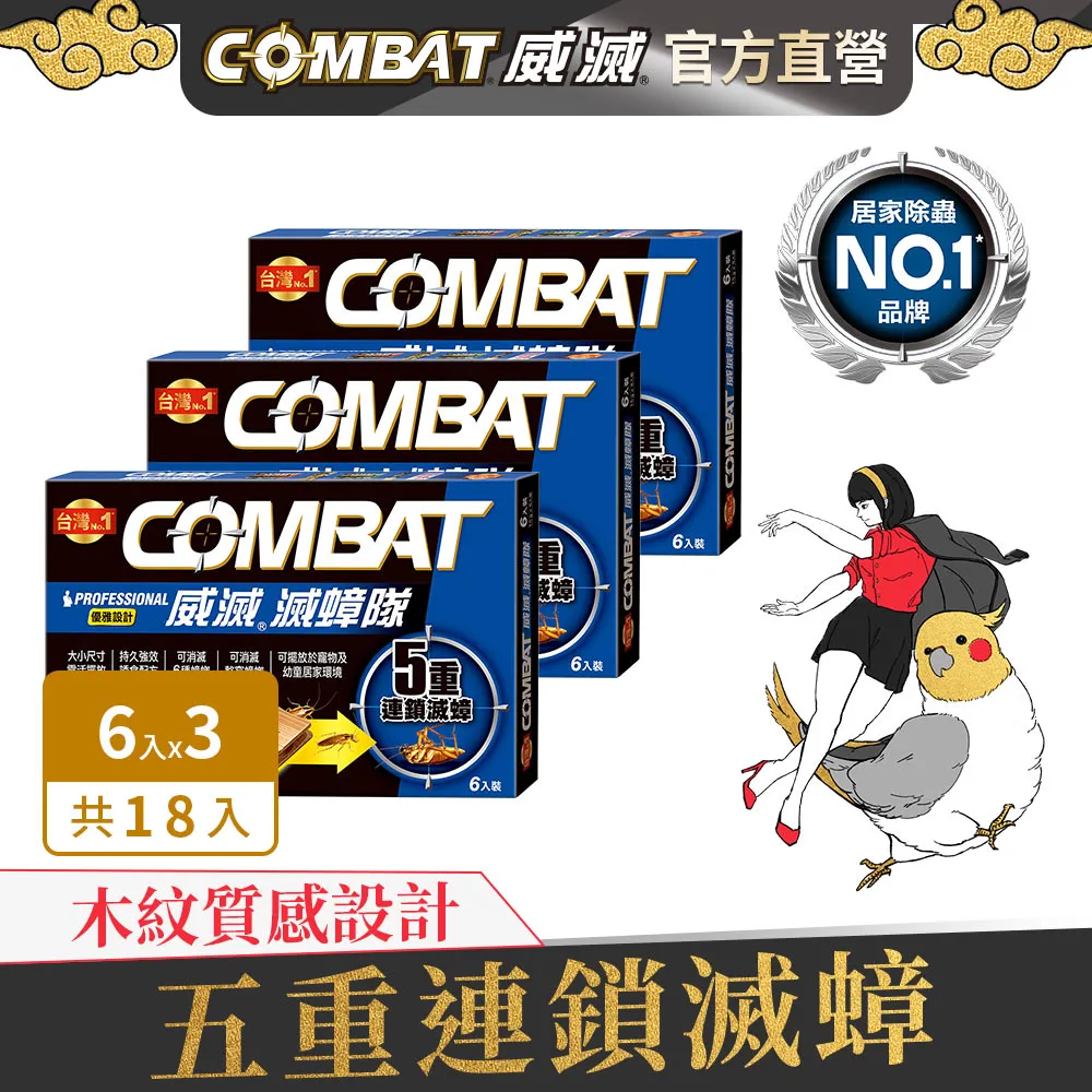 【Combat威滅】滅蟑隊 1盒/3盒 (除蟑螂,蟑螂藥) 歷史價格詳細信息