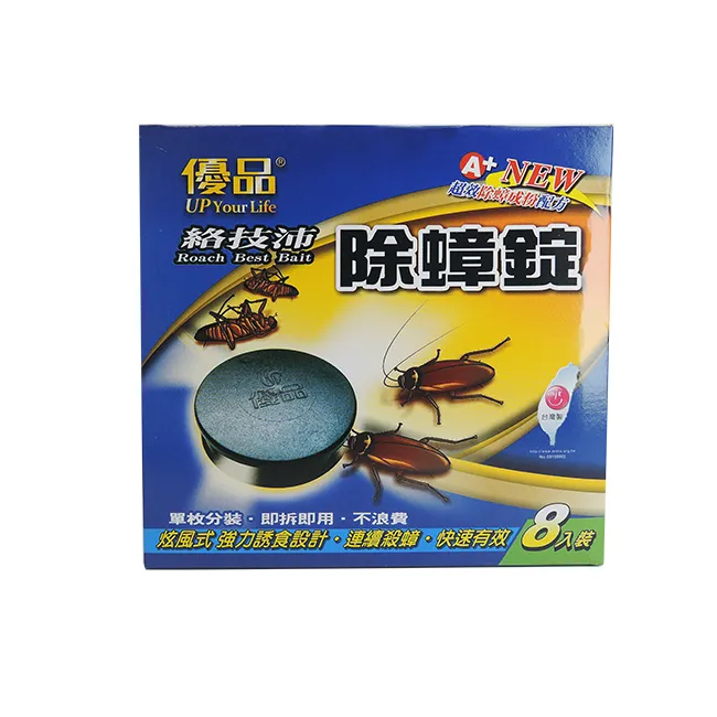 優品絡技沛除蟑錠3g*8入 歷史價格詳細信息