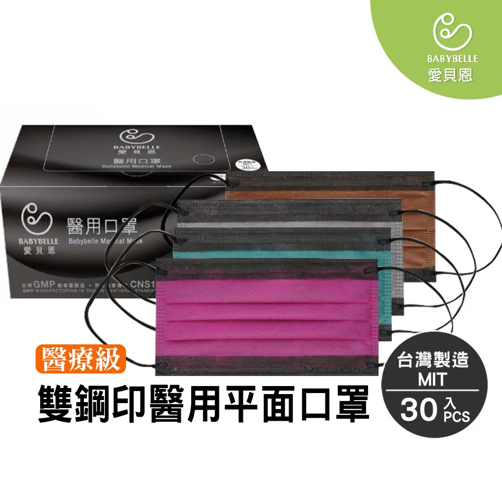 【愛貝恩】成人雙鋼印醫用口罩系列(30入)-泡泡系列 歷史價格詳細信息