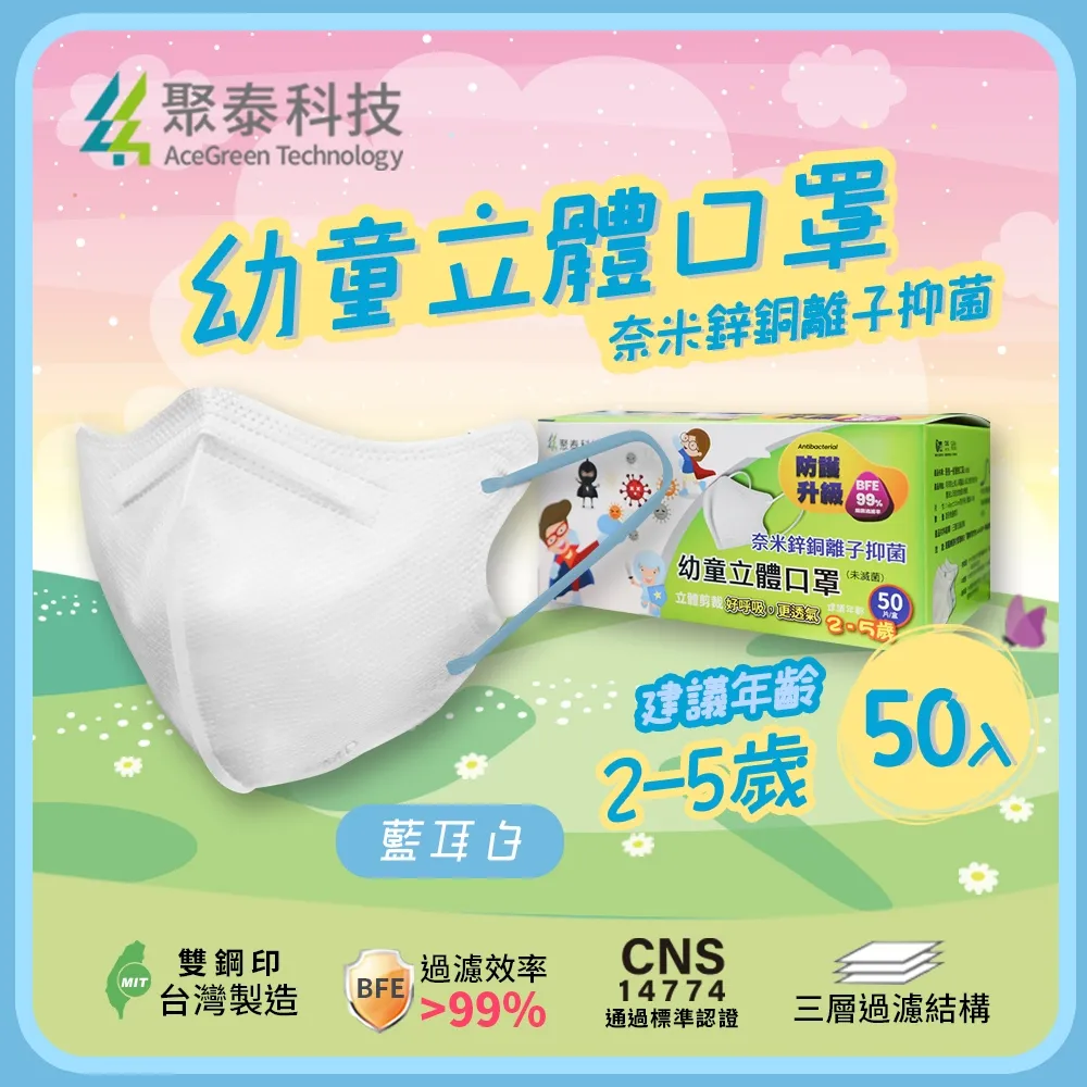 【聚泰科技】3D立體高效防護 醫療口罩 蒼翠(10入/盒、高品質水駐極熔噴布) 歷史價格詳細信息