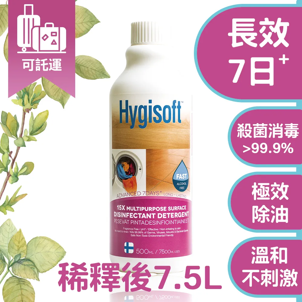 芬蘭Hygisoft科威15倍超濃縮多用途表面殺菌消毒清潔劑 - 4L 歷史價格詳細信息
