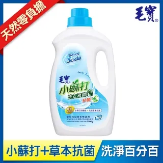 毛寶 小蘇打洗衣液體皂(抗菌)[箱購] 2000g x 6【家樂福】 歷史價格詳細信息