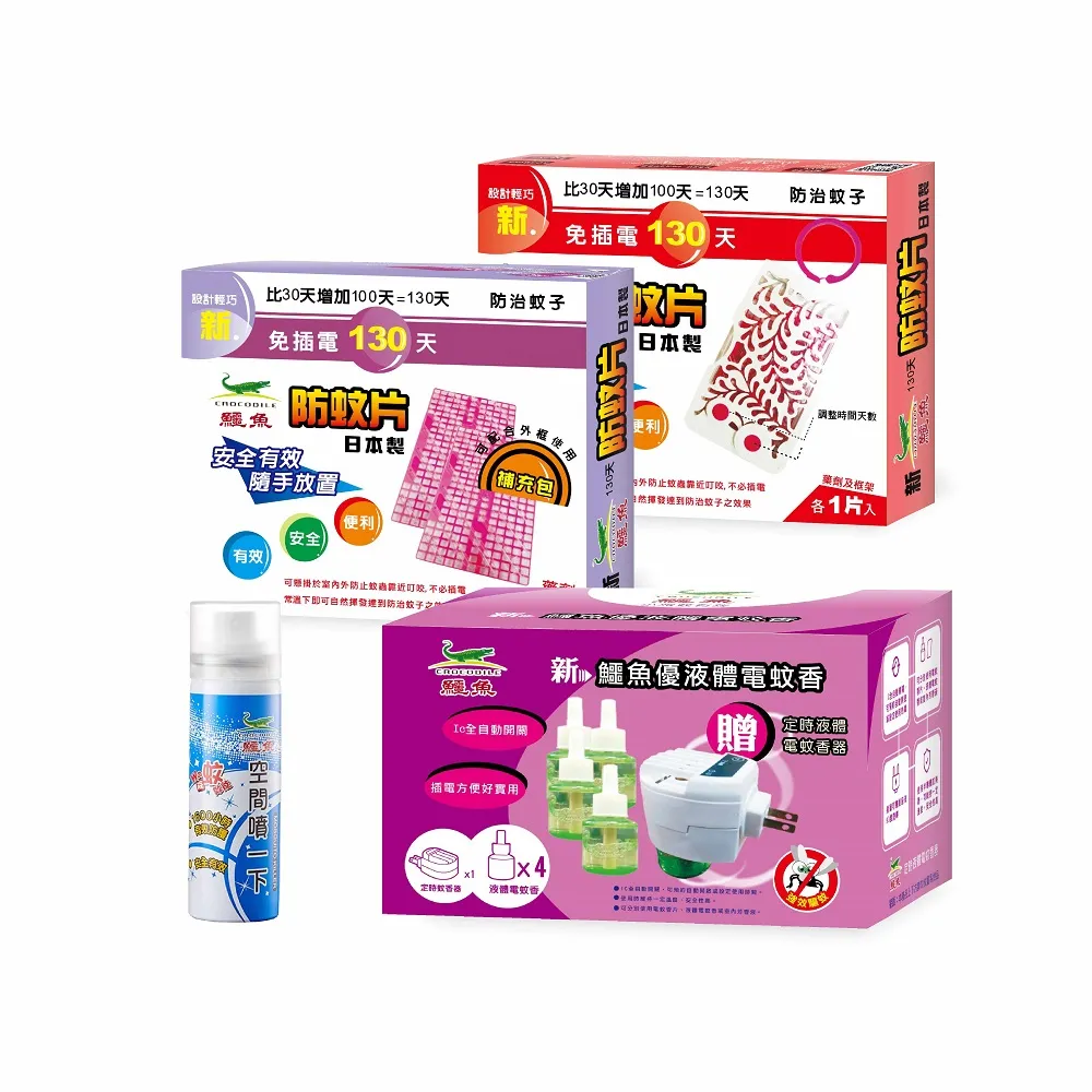鱷魚防蚊片130天補充包(二片入) 歷史價格詳細信息