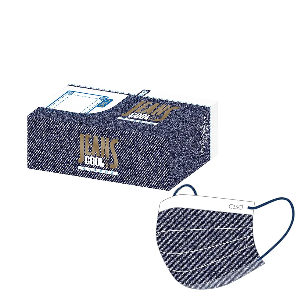 中衛 醫療口罩 丹寧牛仔 30入/盒【躍獅】 歷史價格詳細信息
