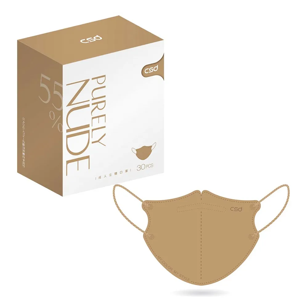 【中衛】醫療口罩-3D立體-裸橙1盒入-鬆緊耳帶(30入/盒) 歷史價格詳細信息