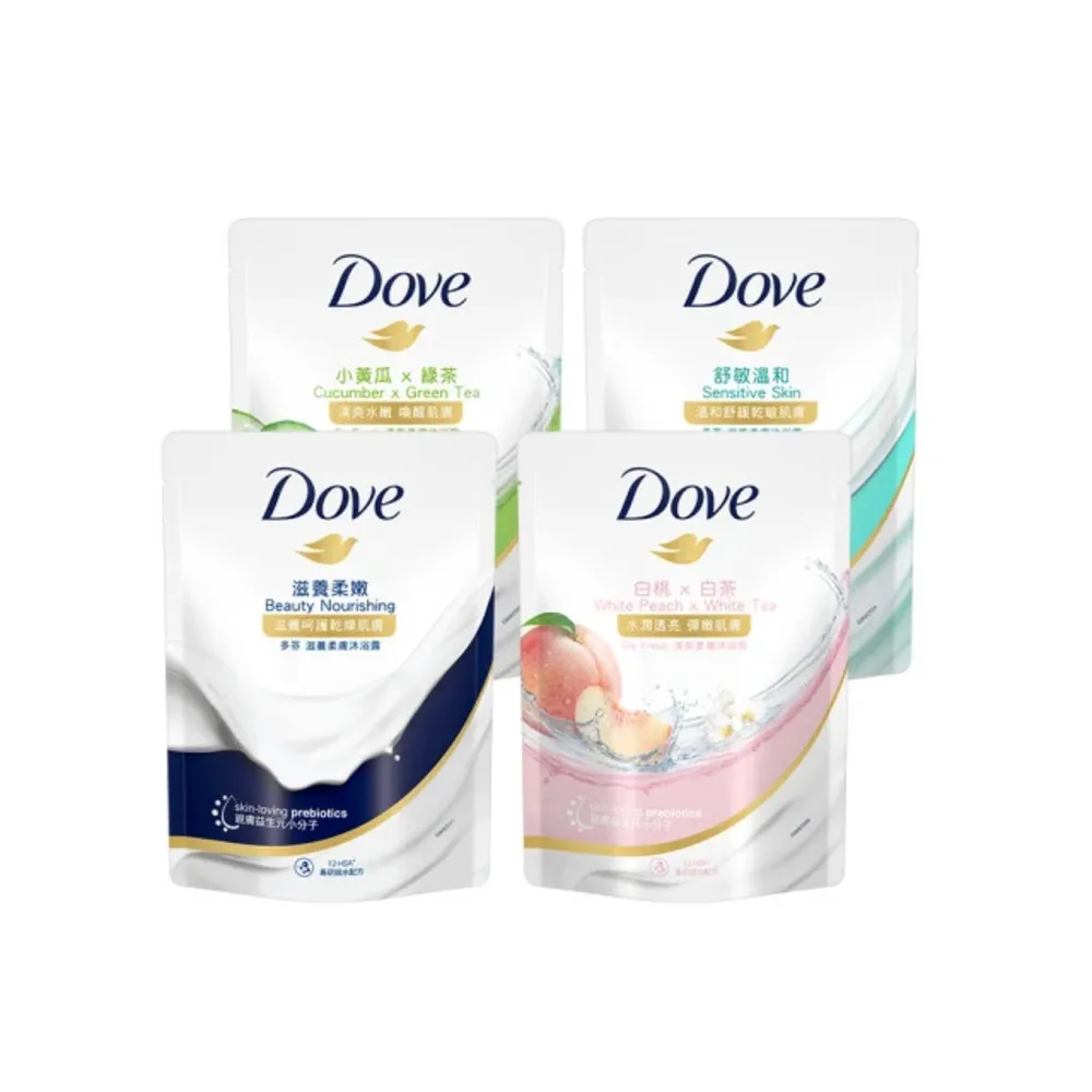 Dove 多芬滋養柔膚沐浴乳補充包-滋養柔嫩(650ml/包)[大買家] 歷史價格詳細信息