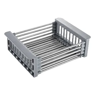 BLADE不鏽鋼伸縮瀝水籃(大灰) - 台灣公司貨 水槽瀝水 洗菜籃 瀝碗架 瀝水 價格比較,價格查詢,歷史價格詳細信息