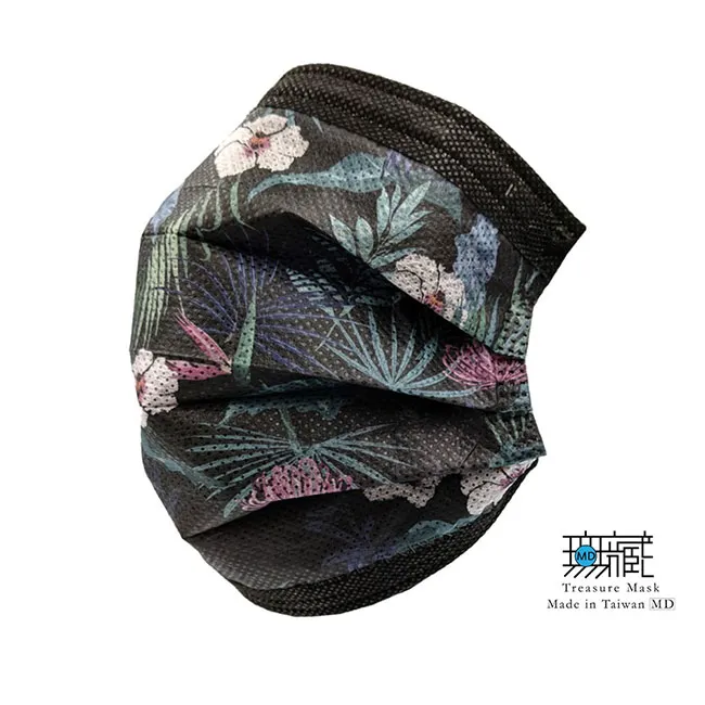 【無藏生醫 X 卷尾設計】台灣的淺山精靈-石虎  成人醫療口罩  5入裝  MD 歷史價格詳細信息