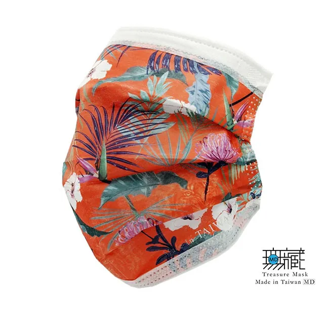 【無藏生醫 X 卷尾設計】台灣的淺山精靈-石虎  成人醫療口罩  5入裝  MD 歷史價格詳細信息