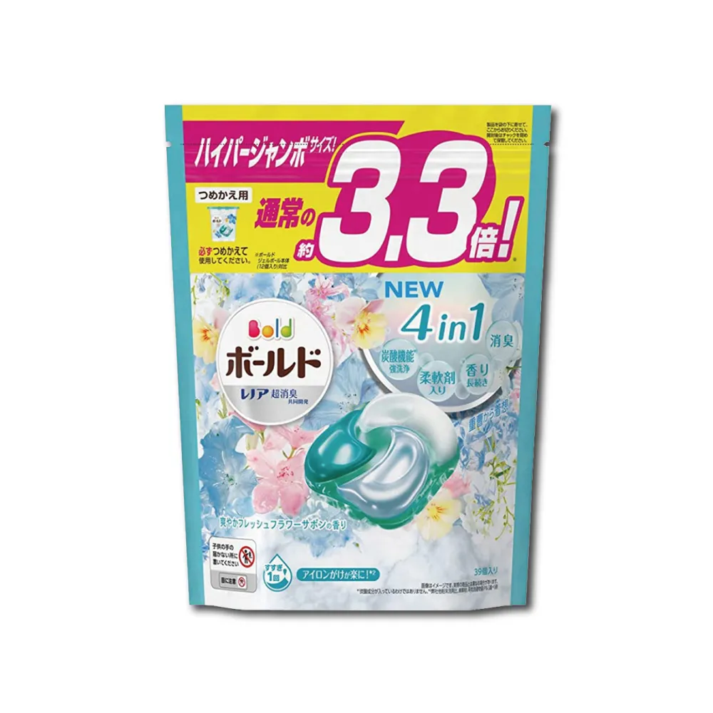 P&G BOLD新上市4D洗衣球-薰衣草香補充包36PC個 x 1Bag包【家樂福】 歷史價格詳細信息