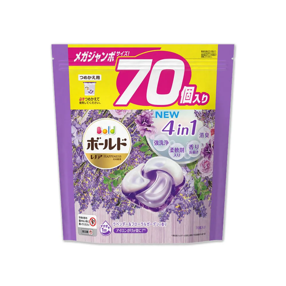 P&G BOLD新上市4D洗衣球-薰衣草香補充包36PC個 x 1Bag包【家樂福】 歷史價格詳細信息