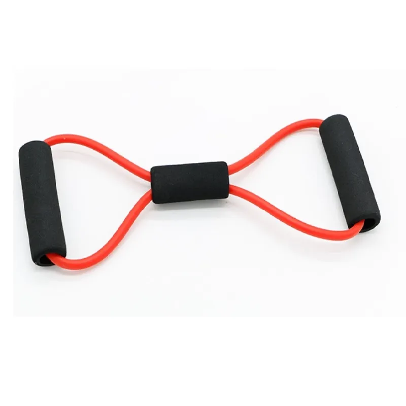 拉力繩 8拉力器背部訓練器橡筋彈力繩家用肩頸拉伸帶手臂健身器材鍛煉 歷史價格詳細信息