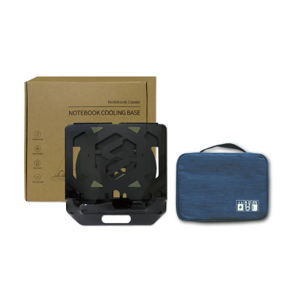 (超值組)生活良品-旋轉底座筆記型電腦支架(黑)x1+3C配件充電線收納包x1( 歷史價格詳細信息