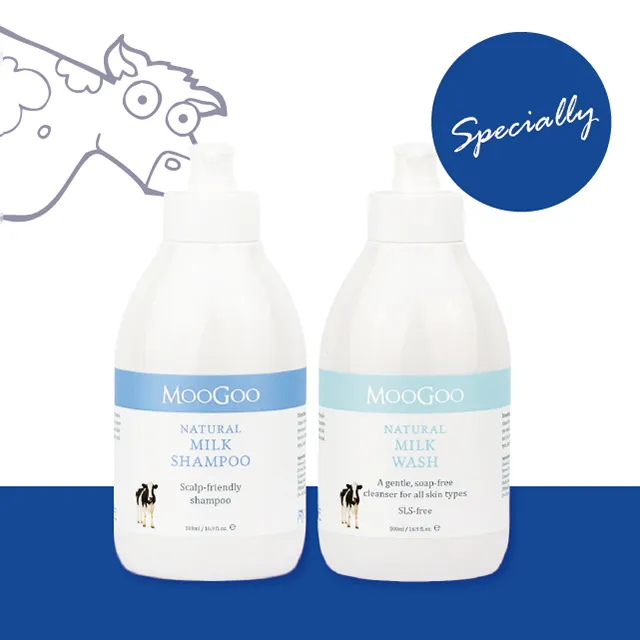 MooGoo慕爾果 沐浴保濕保養組 初乳滋養霜200gx2+經典沐浴乳500mlx1 歷史價格詳細信息