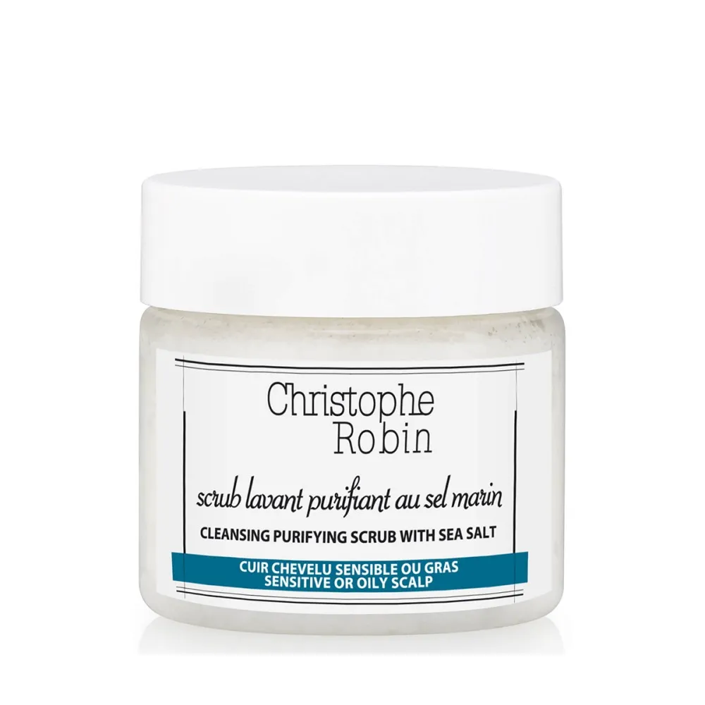 Christophe Robin 海鹽舒緩頭皮潔淨霜(250ml)-國際航空版 歷史價格詳細信息