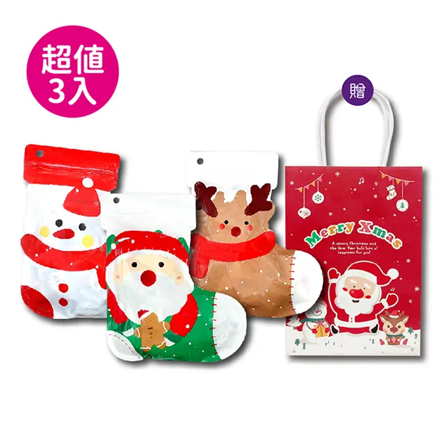 聖誕襪3雙組-加厚款童襪 聖誕短襪 耶誕交換禮物 雪倫小舖 歷史價格詳細信息