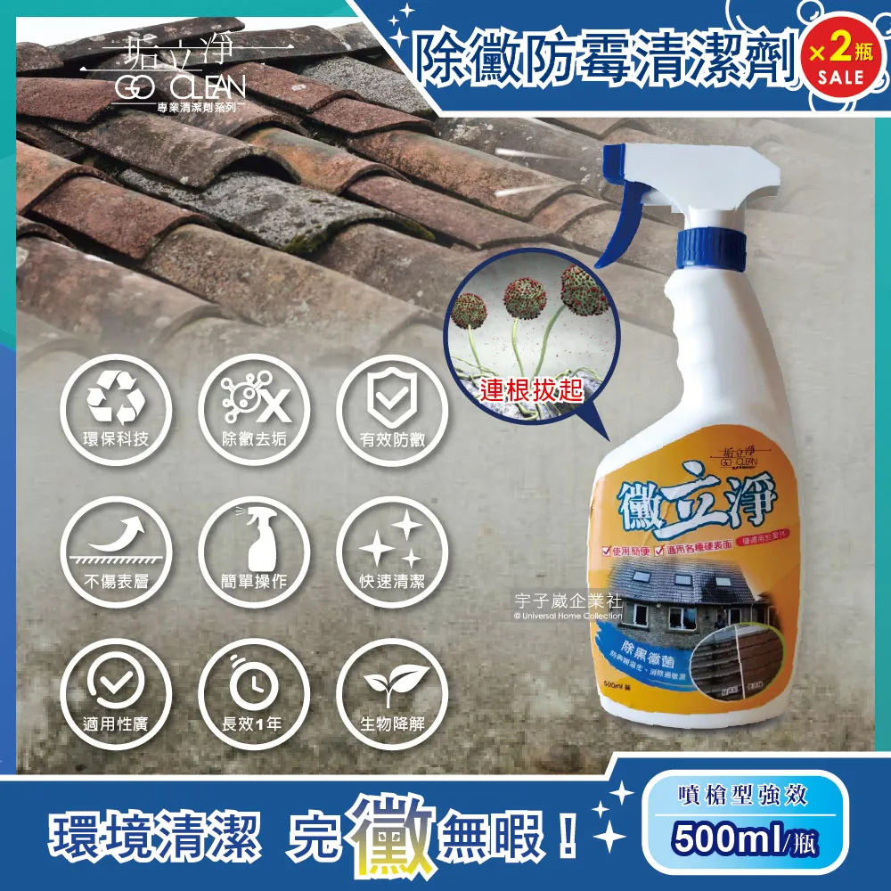 (2瓶)【黴立淨】噴槍型強效除黴防霉清潔劑(噴槍型500ml/瓶) 歷史價格詳細信息