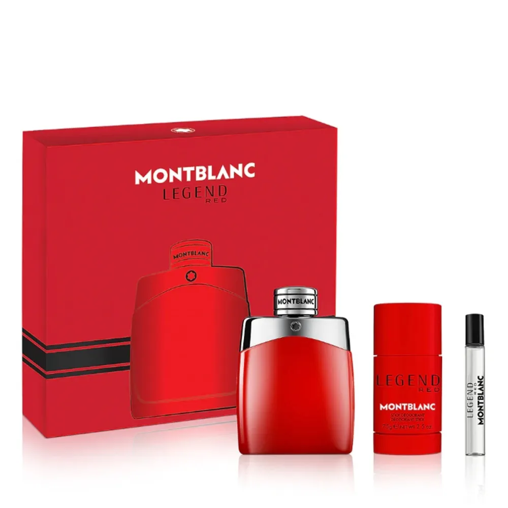 MONTBLANC萬寶龍傳奇烈紅淡香氛禮盒 (淡香精100ml+淡香精7.5ml+體香膏75g) 歷史價格詳細信息