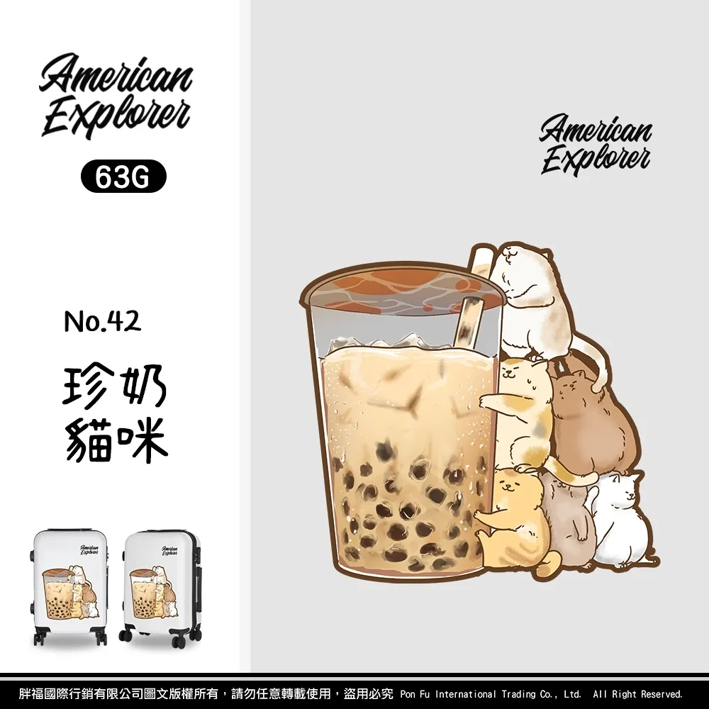【American Explorer】20吋 雙排輪 63G/AP2/M22-YKK PLUS 登機箱 行李箱 旅行箱 歷史價格詳細信息