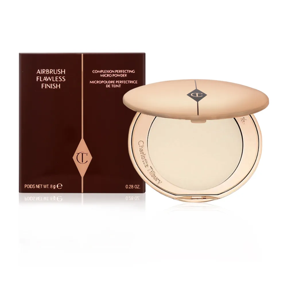 Charlotte Tilbury 無瑕定妝粉餅(8g 9g)-#01 #02-國際航空版【美麗購】 歷史價格詳細信息