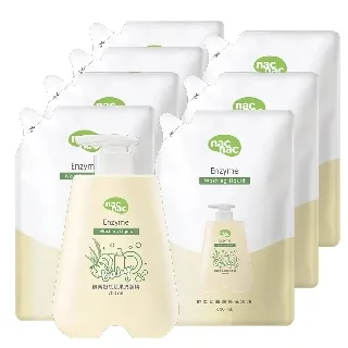 nac nac 酵素奶瓶蔬果洗潔精1罐+1包｜蝦幣10倍送【甜蜜家族】 歷史價格詳細信息