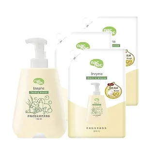 nac nac酵素奶瓶蔬果洗潔慕斯瓶300ml(4711020301508) 125元 歷史價格詳細信息