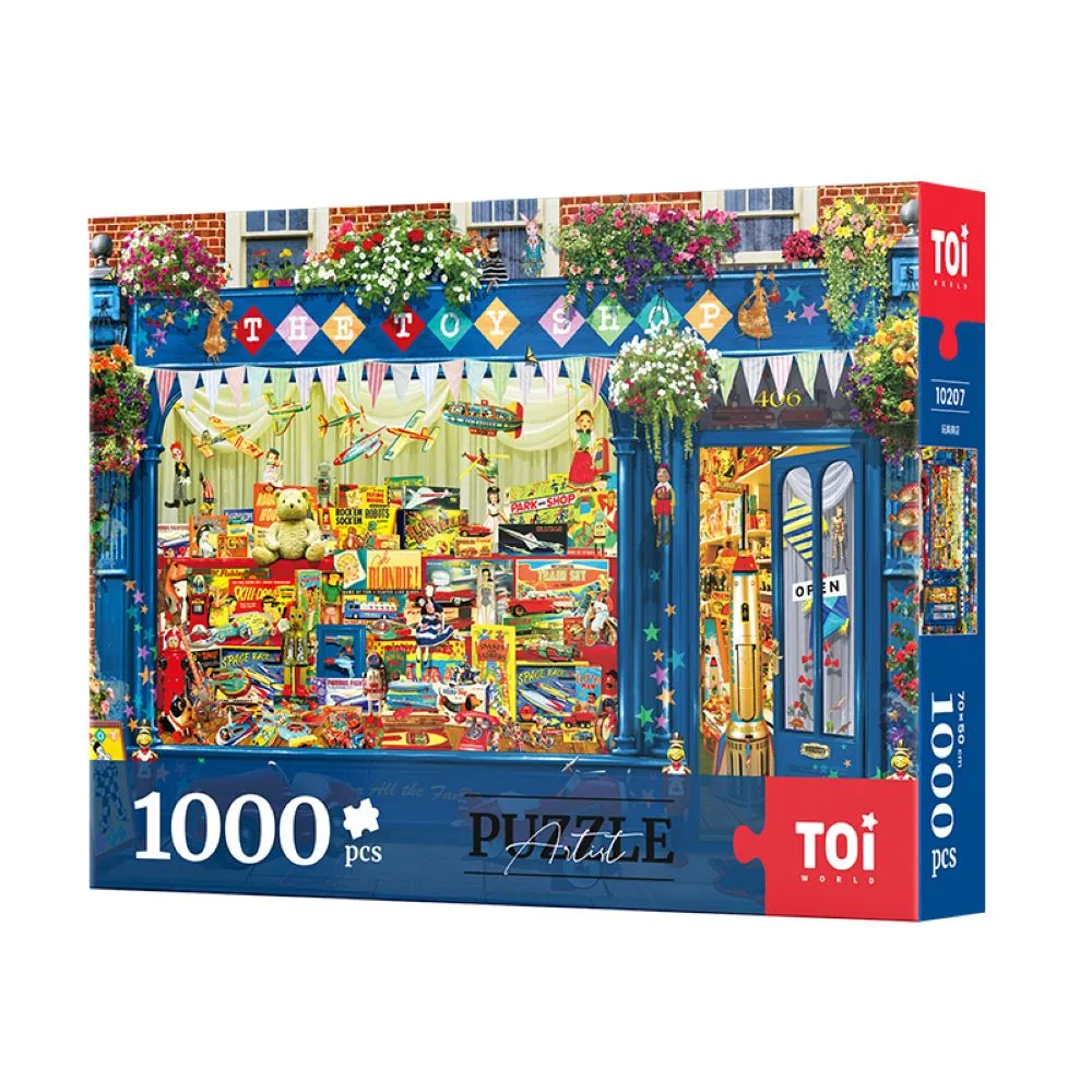 Toi 圖益 1000片拼圖【一品芝麻狐-出遊去】 寵物插畫 DIY 益智休閒桌遊 禮 歷史價格詳細信息