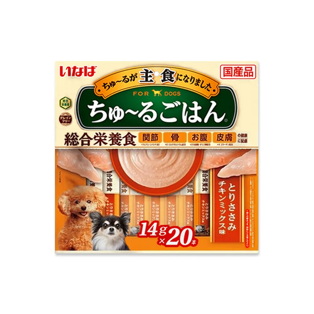 INABA 主食汪啾嚕(雞肉) 14g x4入【Donki日本唐吉訶德】 歷史價格詳細信息