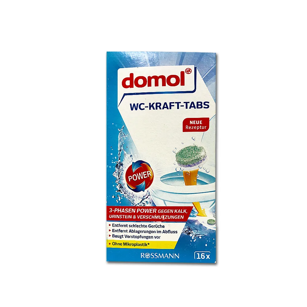 德國Domol-活性去汙除鈣強力消臭馬桶清潔錠20gx16顆/新藍盒 歷史價格詳細信息