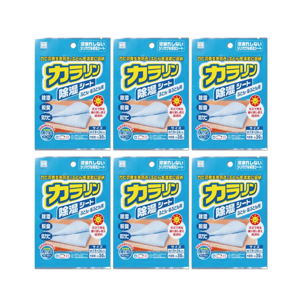 (6袋超值組)日本KOKUBO小久保-可重複使用抽屜鞋櫃衣櫥防潮除濕袋2入/袋-( 歷史價格詳細信息