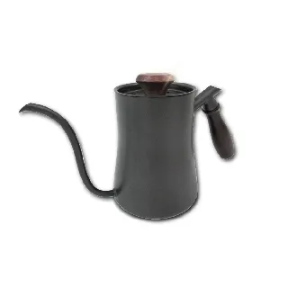 生活良品-手沖咖啡鐵氟龍細口壺W-550BE典雅藍(檀木柄)550ml/盒 歷史價格詳細信息