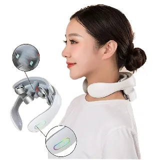 禮盒裝頸椎按摩器背部 部肩膀勁椎脖子揉捏專 神器斜方肌按摩儀 歷史價格詳細信息