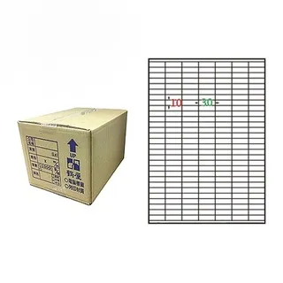 【鶴屋】A4電腦標籤 Φ20mm 96格 1000張入 / 箱 L20W(LX) 歷史價格詳細信息