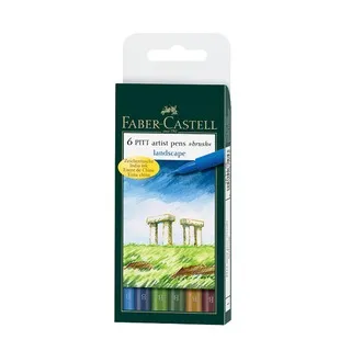 【Faber-Castell】輝柏 PITT 雙頭水彩麥克筆套組16支入 / 套 160318 歷史價格詳細信息