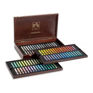 CARAN d'ACHE 瑞士卡達 專家級粉彩鉛筆 84色 木盒 /盒 788.484 歷史價格詳細信息