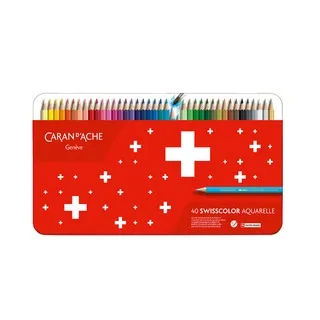CARAN d'ACHE 瑞士卡達  學生級水溶性色鉛 12色/盒 1285.712 歷史價格詳細信息