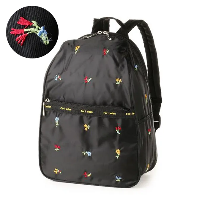 【日本Ferlieden】金貓刺繡超輕量隨身束口後背包 旅遊背包 輕旅行包 歷史價格詳細信息